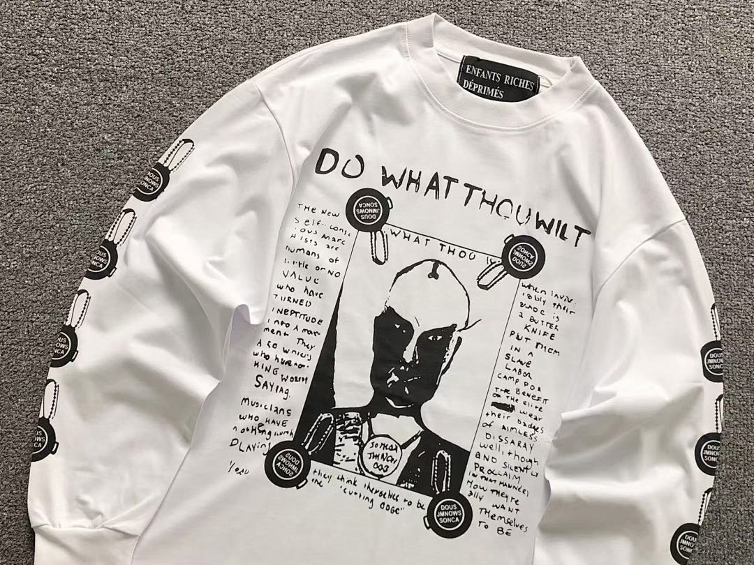 Chanel 98 ENFANTS RICHES DEPRIMES LONG SLEEVED 5211737162 (Im 170Cm 60Kg I Wear Size S In The Phot) - Image 7
