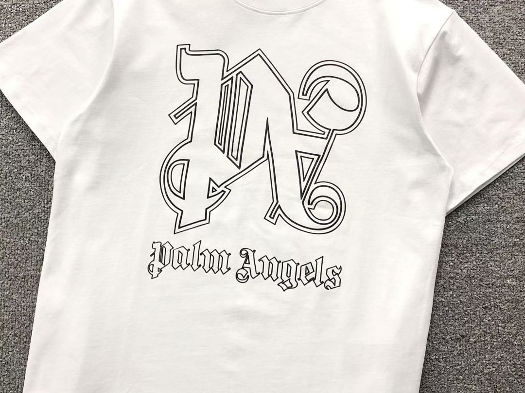 Palm Angels 78 PALM ANGELS T-SHIRT 41070127121 (Im 170Cm 60Kg I Wear Size S In The Phot) - Image 8