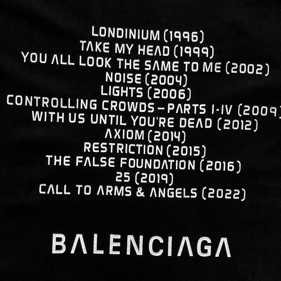 Balenciaga 128 B⭐L⭐⭐⭐IA⭐A T-SHIRT 42042605163 (Im 170Cm 60Kg I Wear Size XS In The Phot) - Image 21