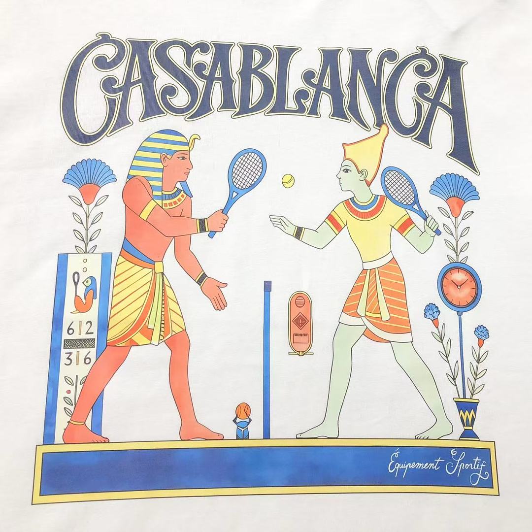 Casablanca 105 CASABLANCA T-SHIRT 52062601127 (Im 170Cm 60Kg I Wear Size L In The Phot) - Image 27