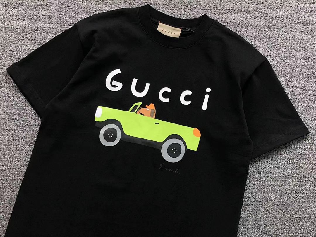 Gucci 85 G⭐C⭐I T-SHIRT 5231975101 (Im 170Cm 60Kg I Wear Size S In The Phot) - Image 7