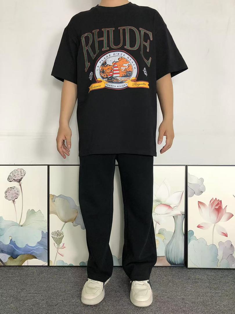 Rhude 95 RHUDE T-SHIRT 3204231121 (Im 170Cm 60Kg I Wear Size M In The Phot) - Image 3