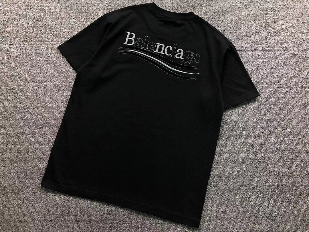 Balenciaga 118 B⭐L⭐⭐⭐IA⭐A T-SHIRT 125403137 (Im 170Cm 60Kg I Wear Size L In The Phot) - Image 14