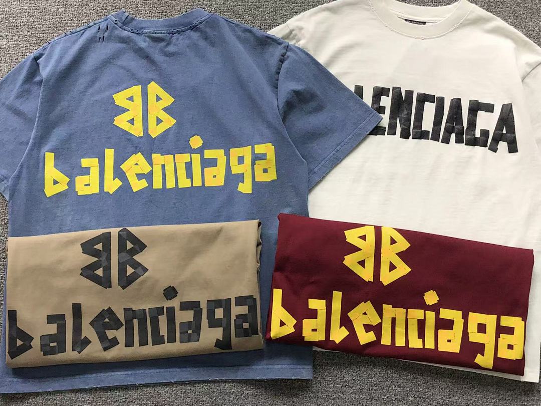 Balenciaga 138 B⭐L⭐⭐⭐IA⭐A T-SHIRT 41060602077 (Im 170Cm 60Kg I Wear Size XS In The Phot) - Image 6