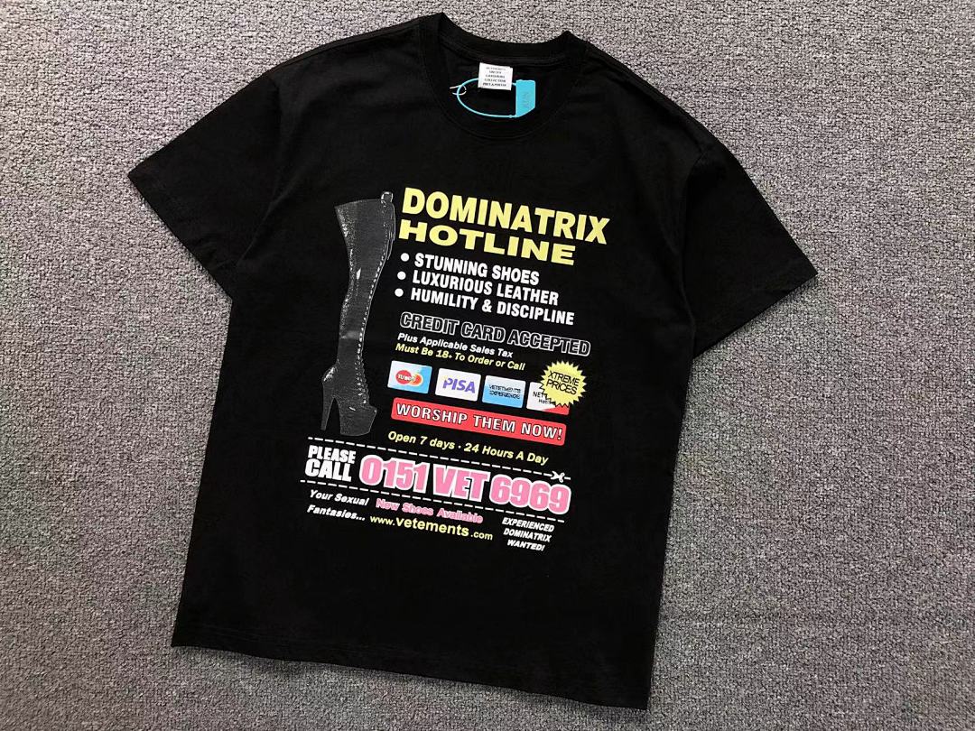 Vetements 95 VETEMENTS T-SHIRT 41081209145 (Im 170Cm 60Kg I Wear Size S In The Phot) - Image 6