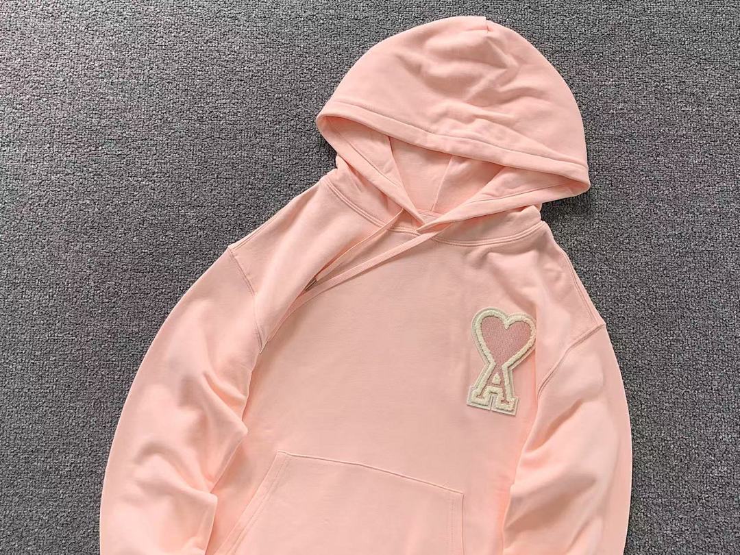 AMI 125 AMI HOODIE 57280488 (Im 170Cm 60Kg I Wear Size M In The Phot) - Image 17