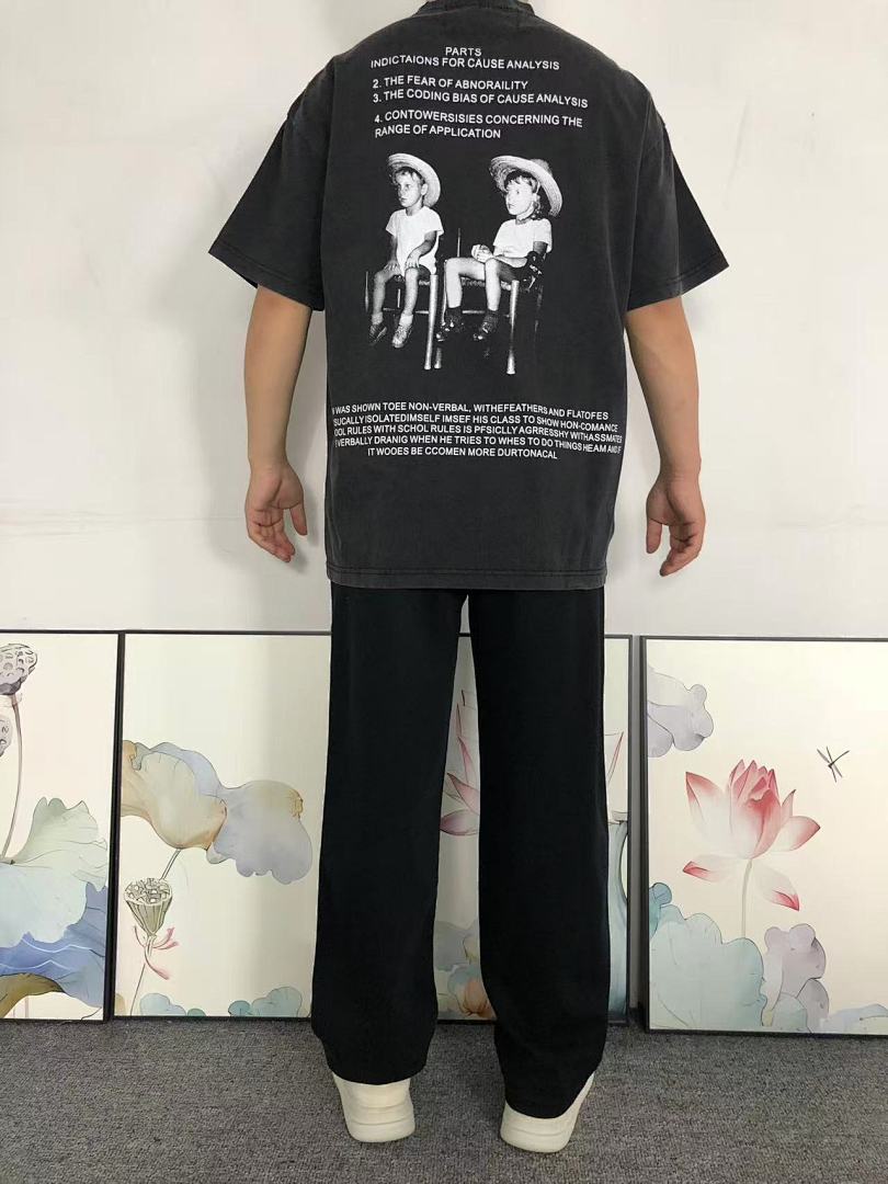 Chanel 95 ENFANTS RICHES DEPRIMES T-SHIRT 5122420162 (Im 170Cm 60Kg I Wear Size S In The Phot) - Image 4