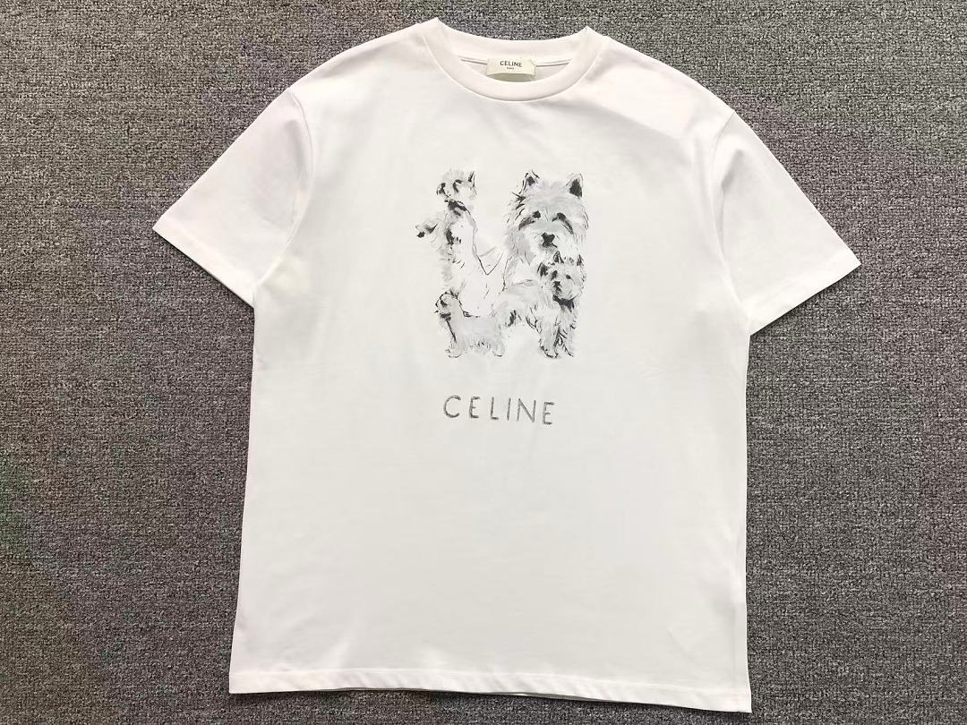 Celine 138 C⭐L⭐⭐E T-SHIRT 22042306001 (Im 170Cm 60Kg I Wear Size M In The Phot) - Image 5