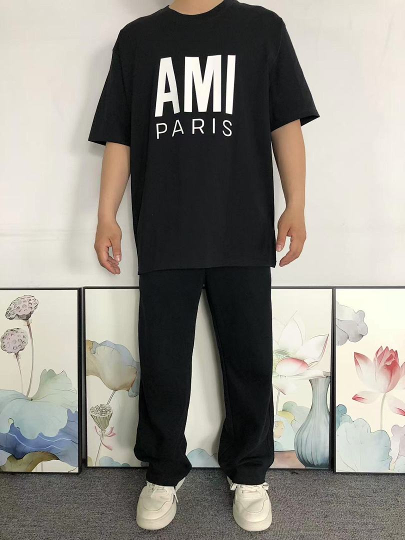 AMI 95 AMI T-SHIRT 3203201321 (Im 170Cm 60Kg I Wear Size M In The Phot) - Image 3