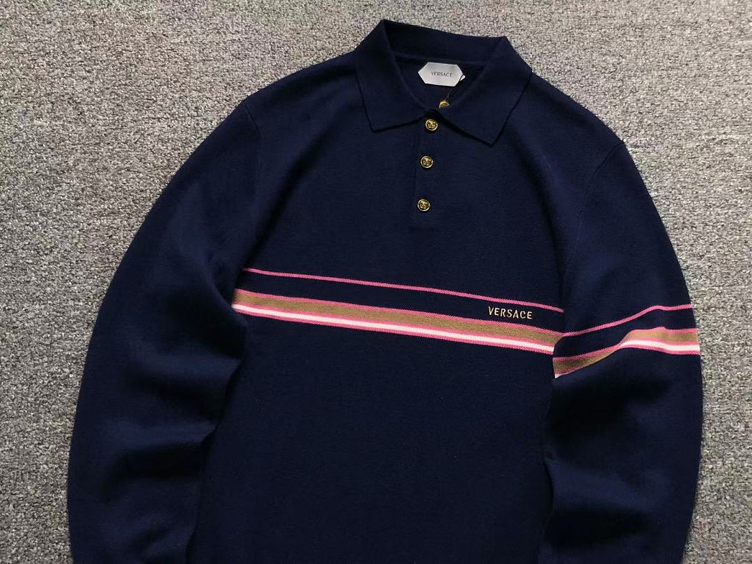 Versace 258 V⭐⭐SA⭐E SWEATER 3208211621 (Im 170Cm 60Kg I Wear Size L In The Phot) - Image 7
