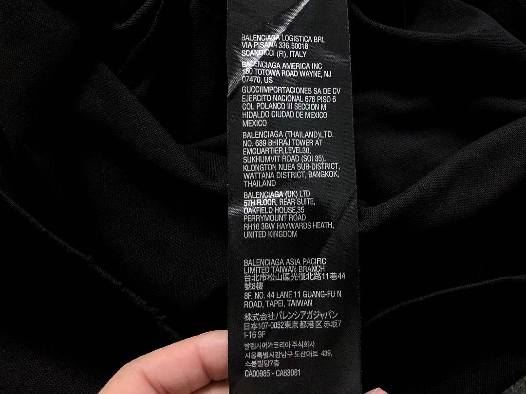 Balenciaga 125 B⭐L⭐⭐⭐IA⭐A T-SHIRT 42042411163 (Im 170Cm 60Kg I Wear Size XS In The Phot) - Image 28