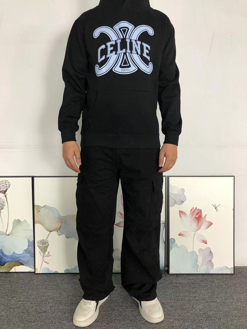 Unbranded 215 C⭐L⭐⭐E HOODIE 2111010401 (Im 170Cm 60Kg I Wear Size L In The Phot) - Image 3