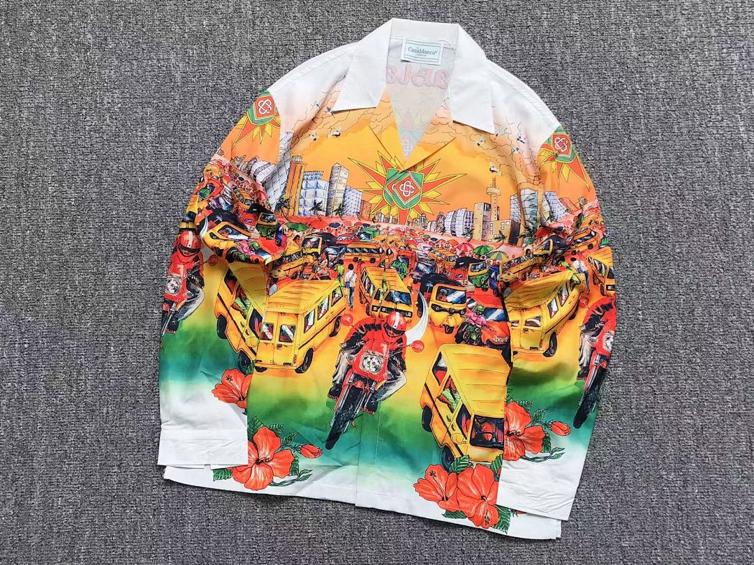 Casablanca 116 CASABLANCA SHIRT 211052739 (Im 170Cm 55Kg I Wear Size L In The Phot) - Image 6