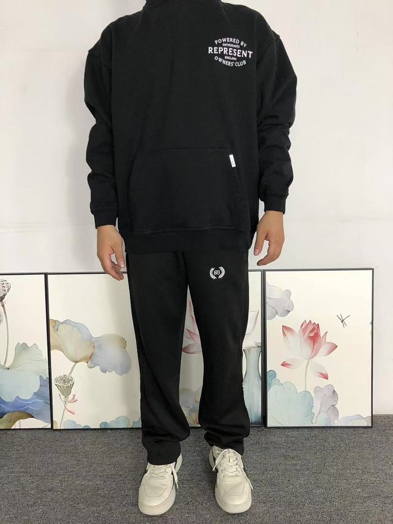 Represent 135 REPRESENT HOODIE 510032791 60Kg I Wear Size S In The Phot - Image 3