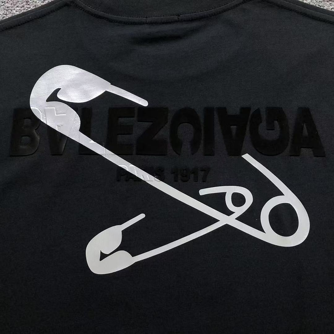 Balenciaga 125 B⭐L⭐⭐⭐IA⭐A T-SHIRT 3206172921 (Im 170Cm 60Kg I Wear Size L In The Phot) - Image 16