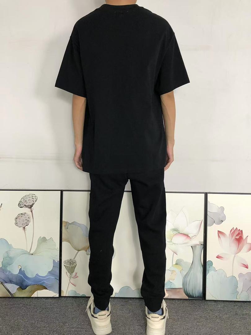 AMI 98 AMI T-SHIRT 3208210421 (Im 170Cm 60Kg I Wear Size M In The Phot) - Image 4