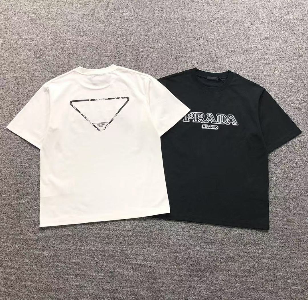 Prada 108 P⭐A⭐A T-SHIRT 311212303 (Im 170Cm 57Kg I Wear Size S In The Phot)