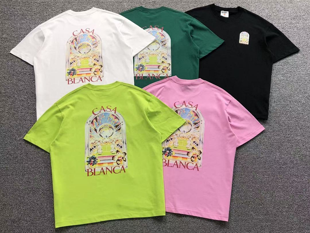 Casablanca 98 CASABLANCA T-SHIRT 5233012127 (Im 170Cm 60Kg I Wear Size L In The Phot) - Image 5