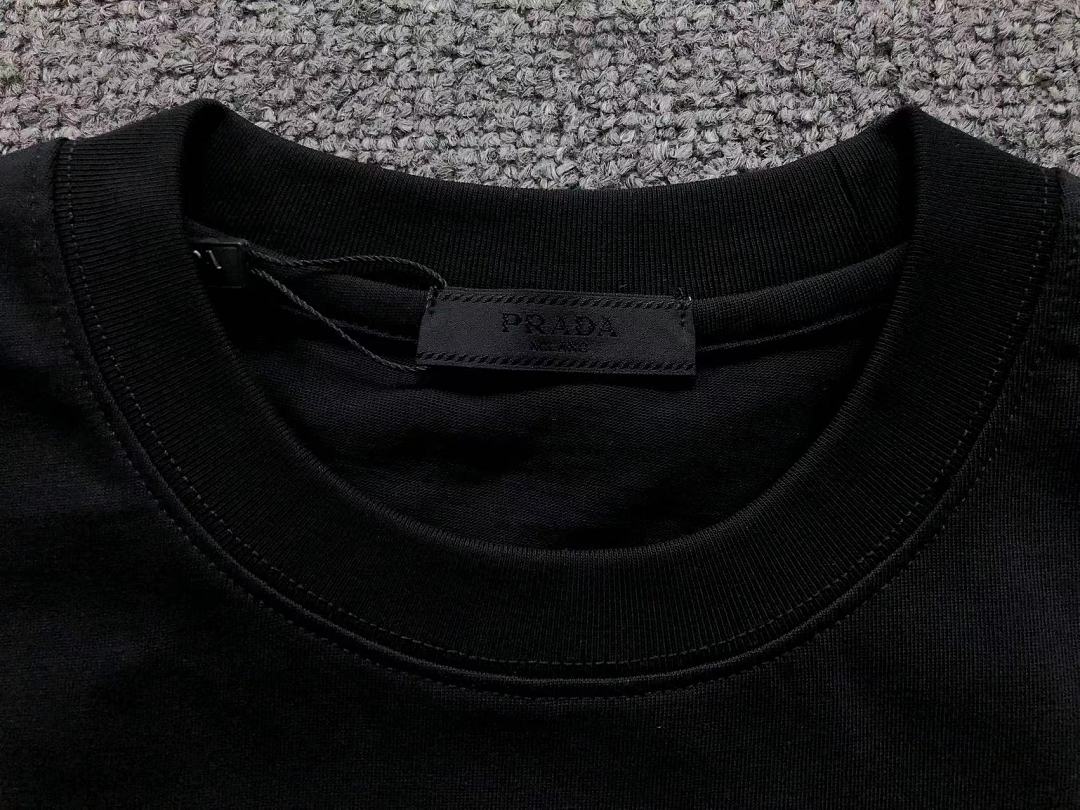 Prada 125 P⭐A⭐A T-SHIRT 2208034315 (Im 170Cm 60Kg I Wear Size S In The Phot) - Image 15
