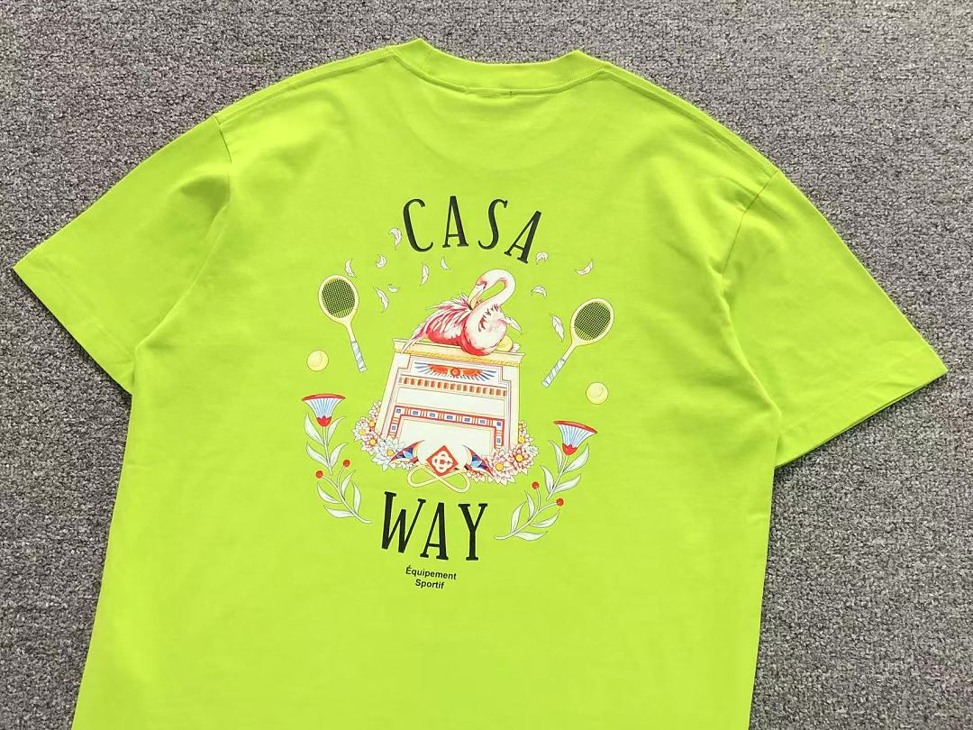 Casablanca 105 CASABLANCA T-SHIRT 52071808127 (Im 170Cm 60Kg I Wear Size L In The Phot) - Image 14