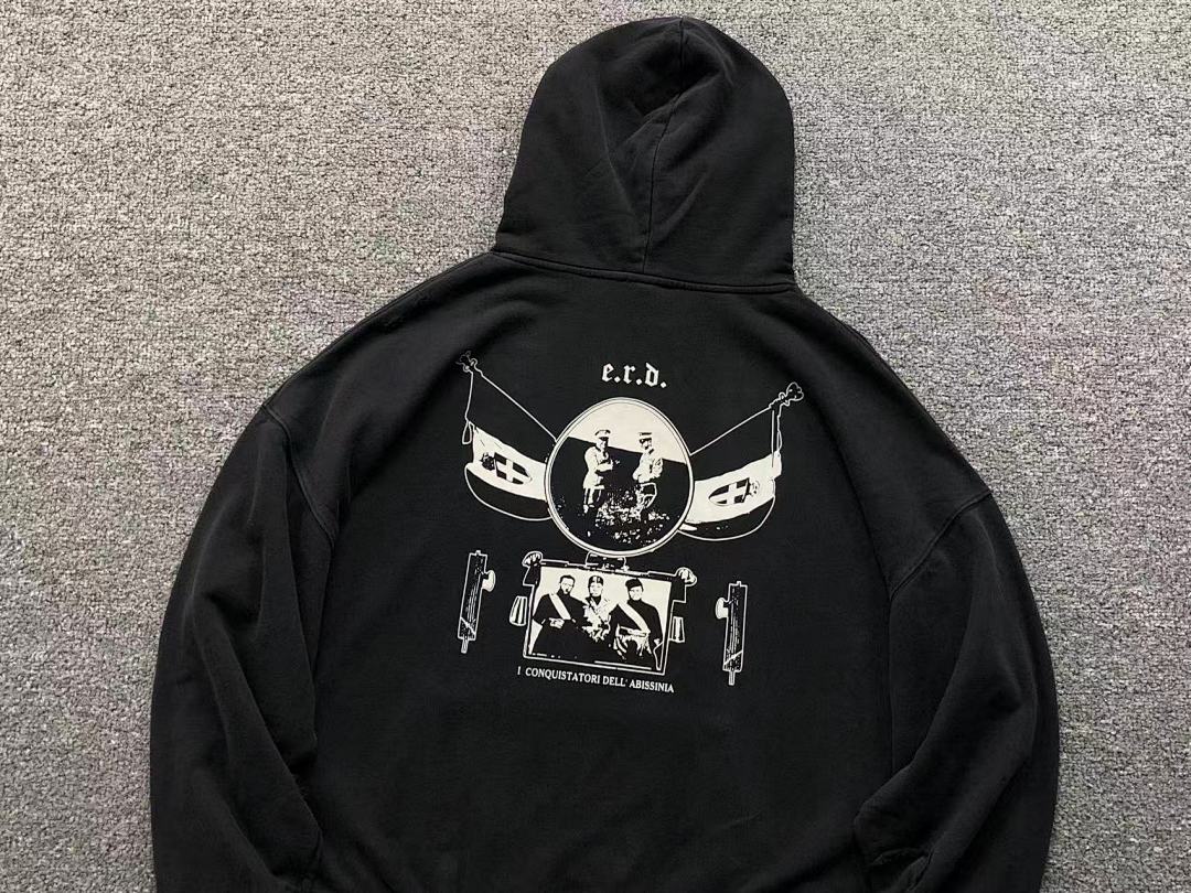 Chanel 168 ENFANTS RICHES DEPRIMES HOODIE 1109180799 (Im 170Cm 60Kg I Wear Size XL In The Phot) - Image 10