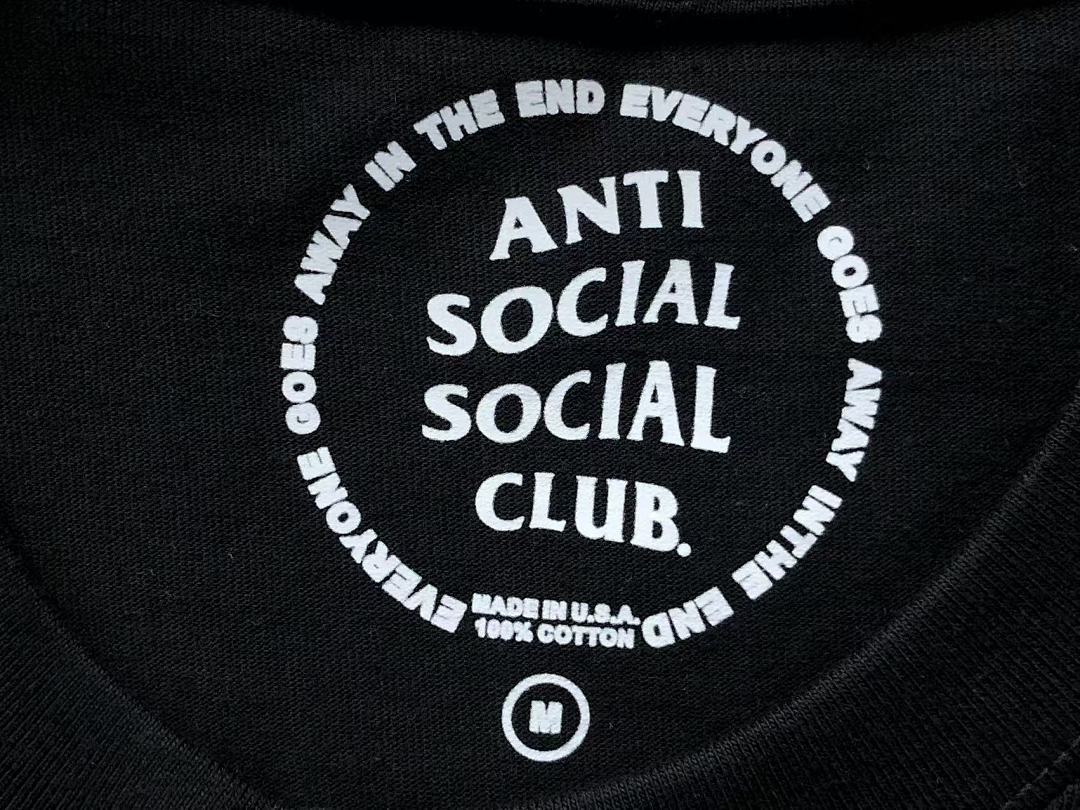 Christian Louboutin 85 ANTI SOCIAL CLUB T-SHIRT 412234102 (Im 170Cm 57Kg I Wear Size M In The Phot) - Image 24