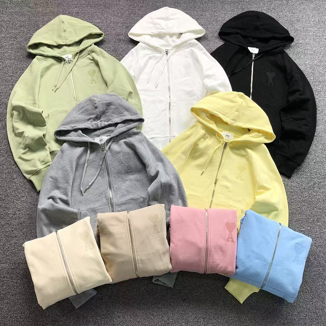AMI 125 AMI HOODIE 57280988 (Im 170Cm 60Kg I Wear Size M In The Phot)