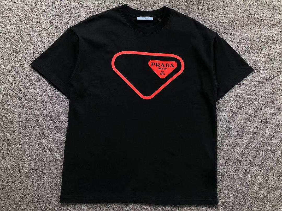 Prada 118 P⭐A⭐A T-SHIRT 4204040260 (Im 170Cm 60Kg I Wear Size XS In The Phot) - Image 7