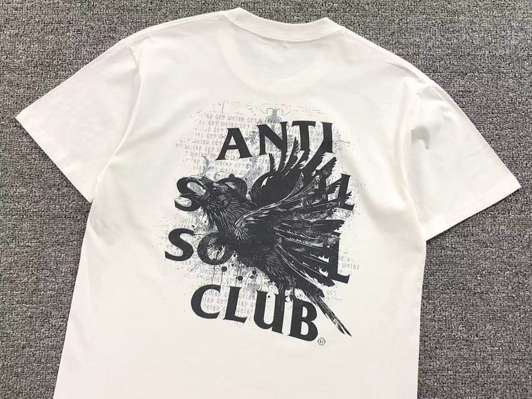 Christian Louboutin 85 ANTI SOCIAL CLUB T-SHIRT - Image 5