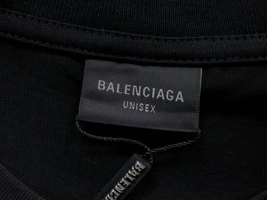 Balenciaga 95 B⭐L⭐⭐⭐IA⭐A T-SHIRT 502171781 (Im 170Cm 57Kg I Wear Size 1 In The Phot) - Image 18