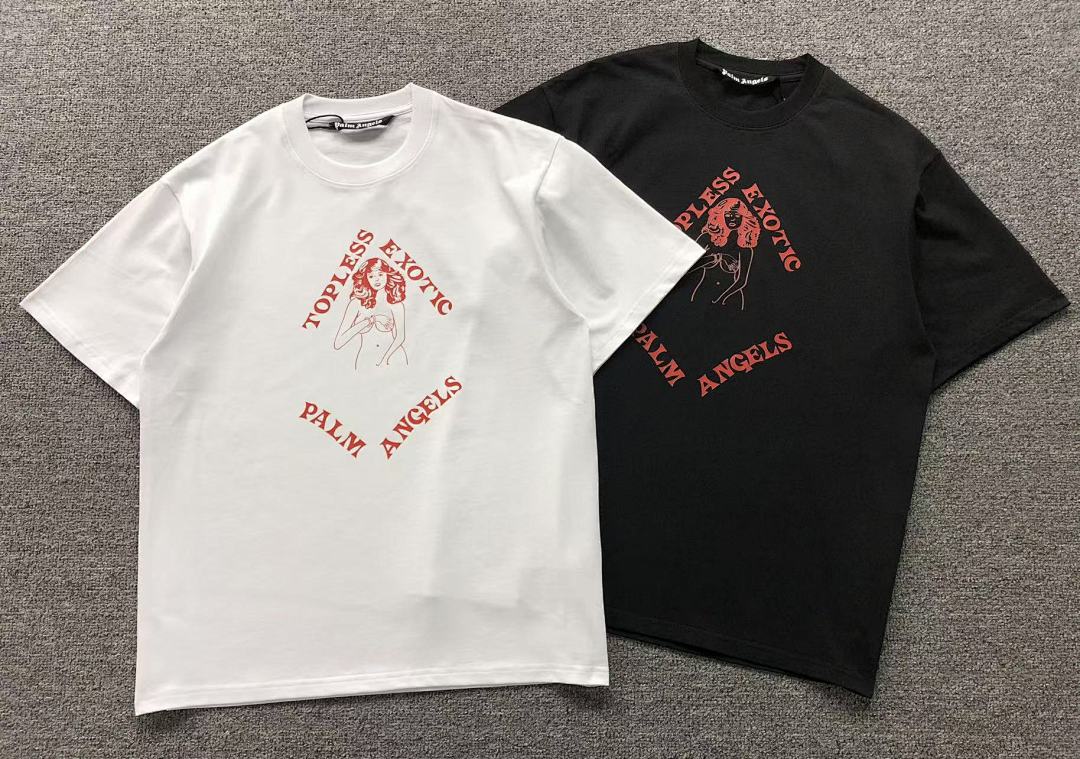 Palm Angels 78 PALM ANGELS T-SHIRT 41060933121 (Im 170Cm 60Kg I Wear Size M In The Phot) - Image 5