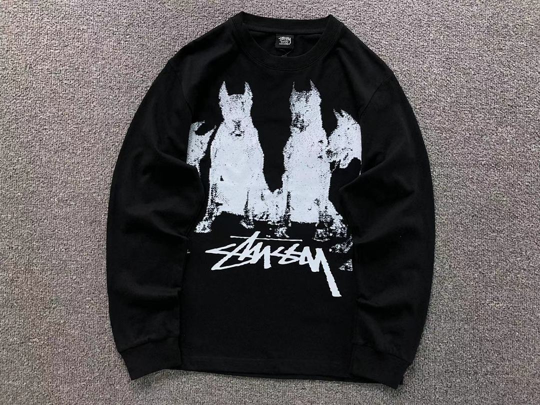 Stussy 158 STUSSY LONG SLEEVEDD 22041326001 (Im 170Cm 60Kg I Wear Size M In The Phot) - Image 10