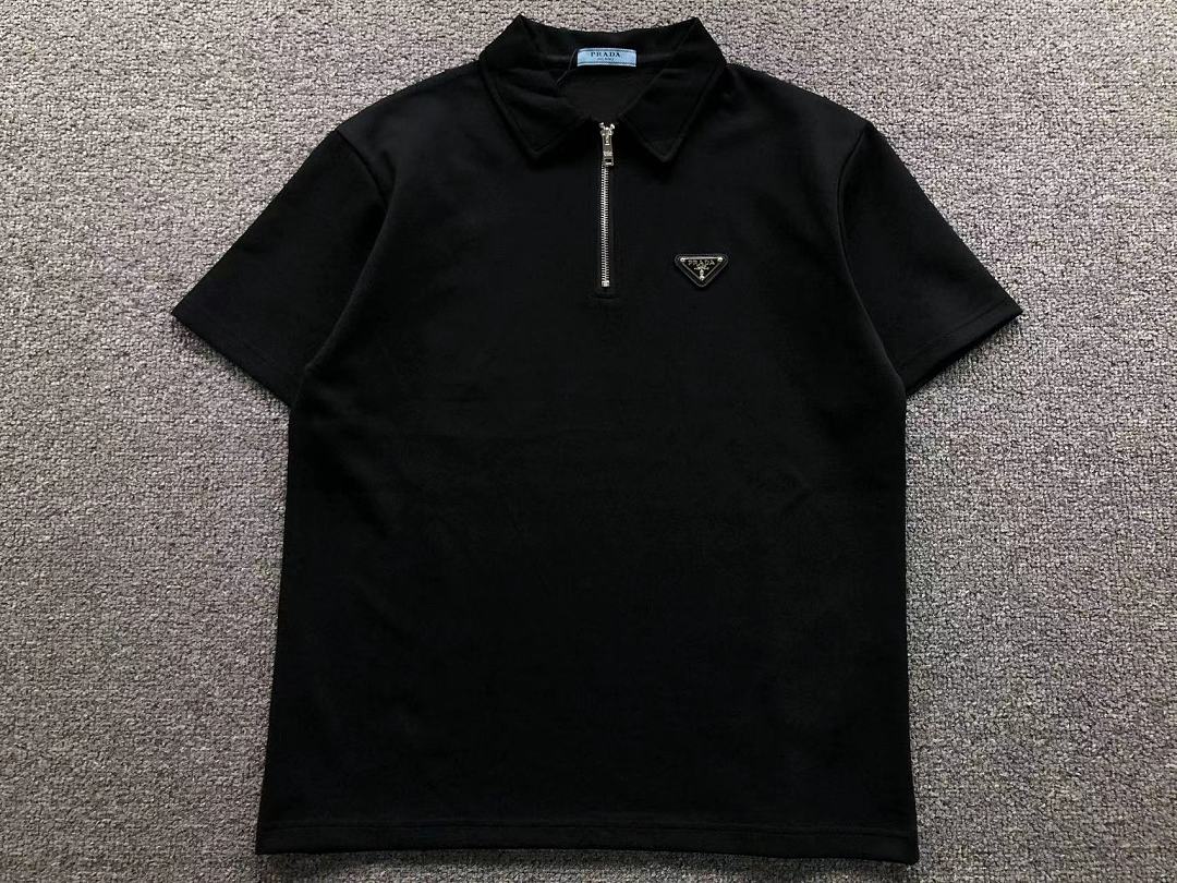 Prada 218 P⭐A⭐A POLO SHORTS 52072403147 (Im 170Cm 60Kg I Wear Size L In The Phot) - Image 11