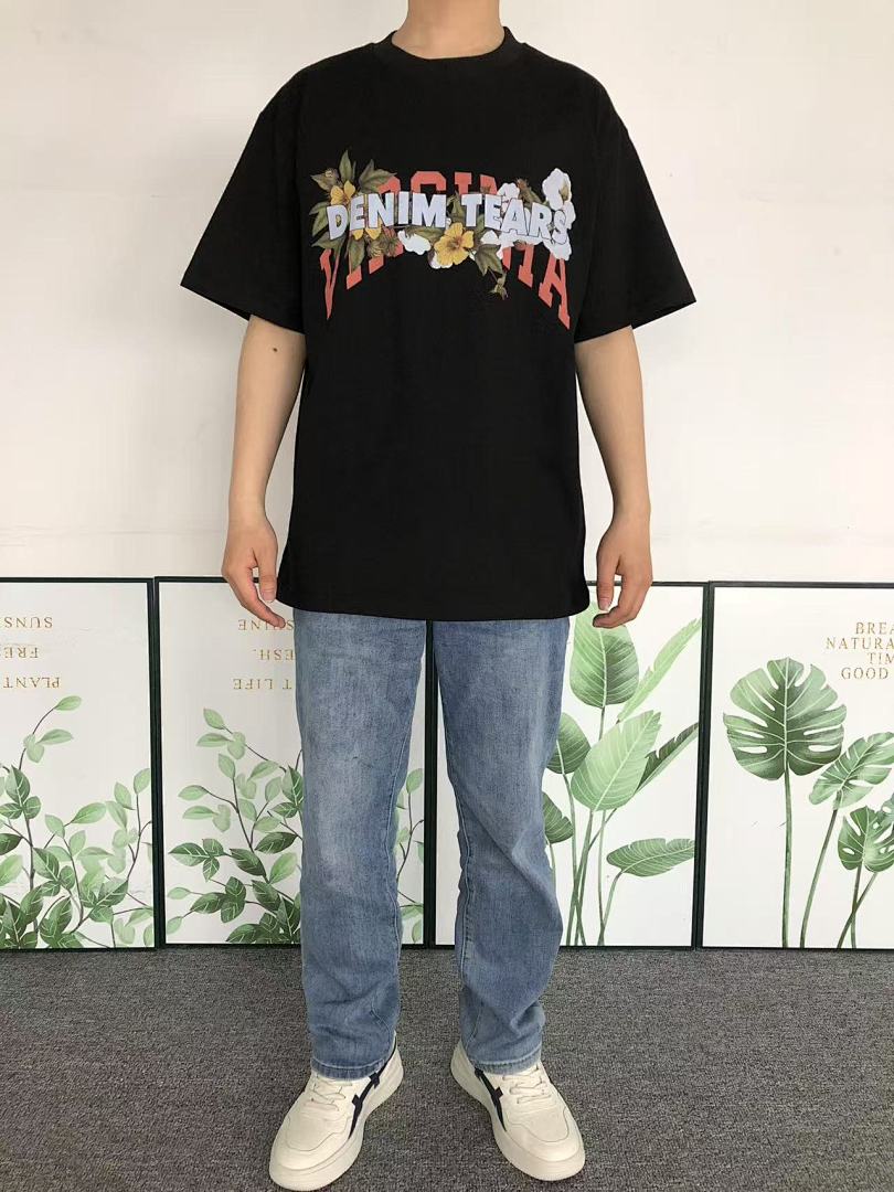 Denim Tears 78 DENIM TEARS T-SHIRT 413190886 (Im 170Cm 60Kg I Wear Size M In The Phot) - Image 3