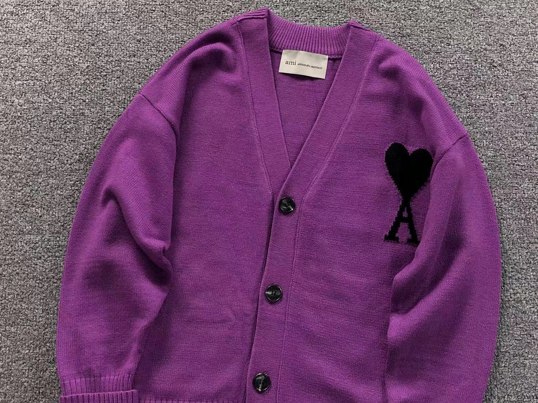 AMI 129 AMI SWEATER 1282301183 (Im 170Cm 60Kg I Wear Size S In The Phot) - Image 14