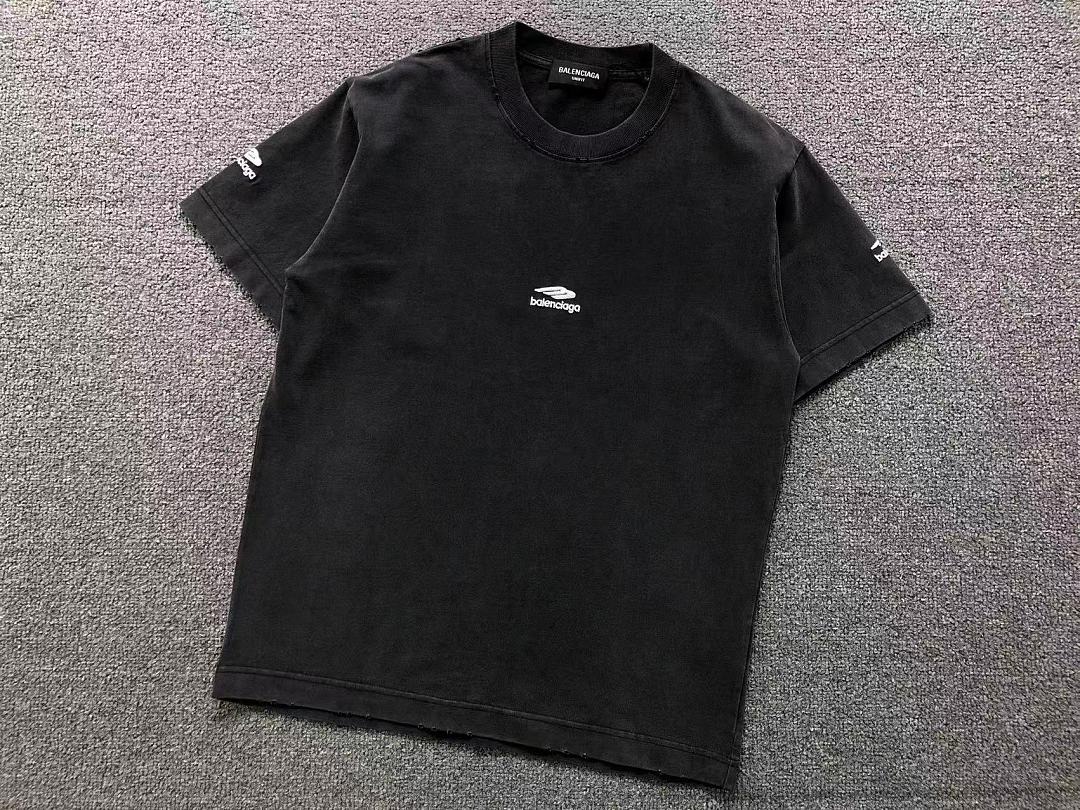 Balenciaga 125 B⭐L⭐⭐⭐IA⭐A T-SHIRT 5207270981 (Im 170Cm 60Kg I Wear Size S In The Phot) - Image 12