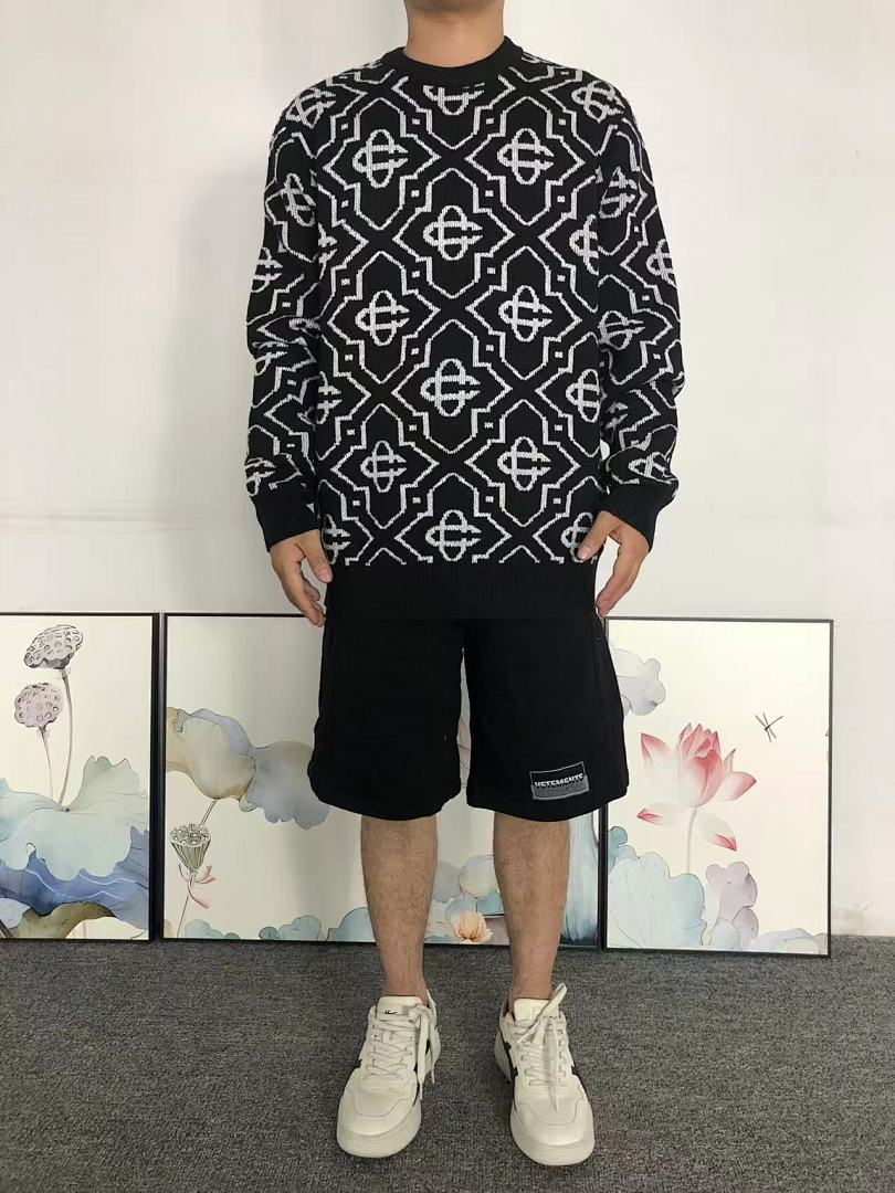 Casablanca 258 CASABLANCA SWEATER 3109160821 (Im 170Cm 60Kg I Wear Size L In The Phot) - Image 3