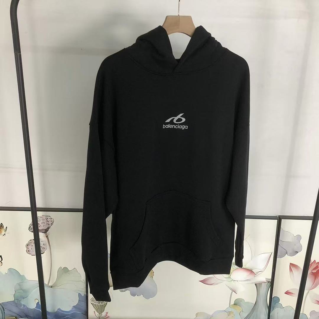 Balenciaga 218 B⭐L⭐⭐⭐IA⭐A HOODIE 42082922163 (Im 170Cm 60Kg I Wear Size S In The Phot) - Image 25
