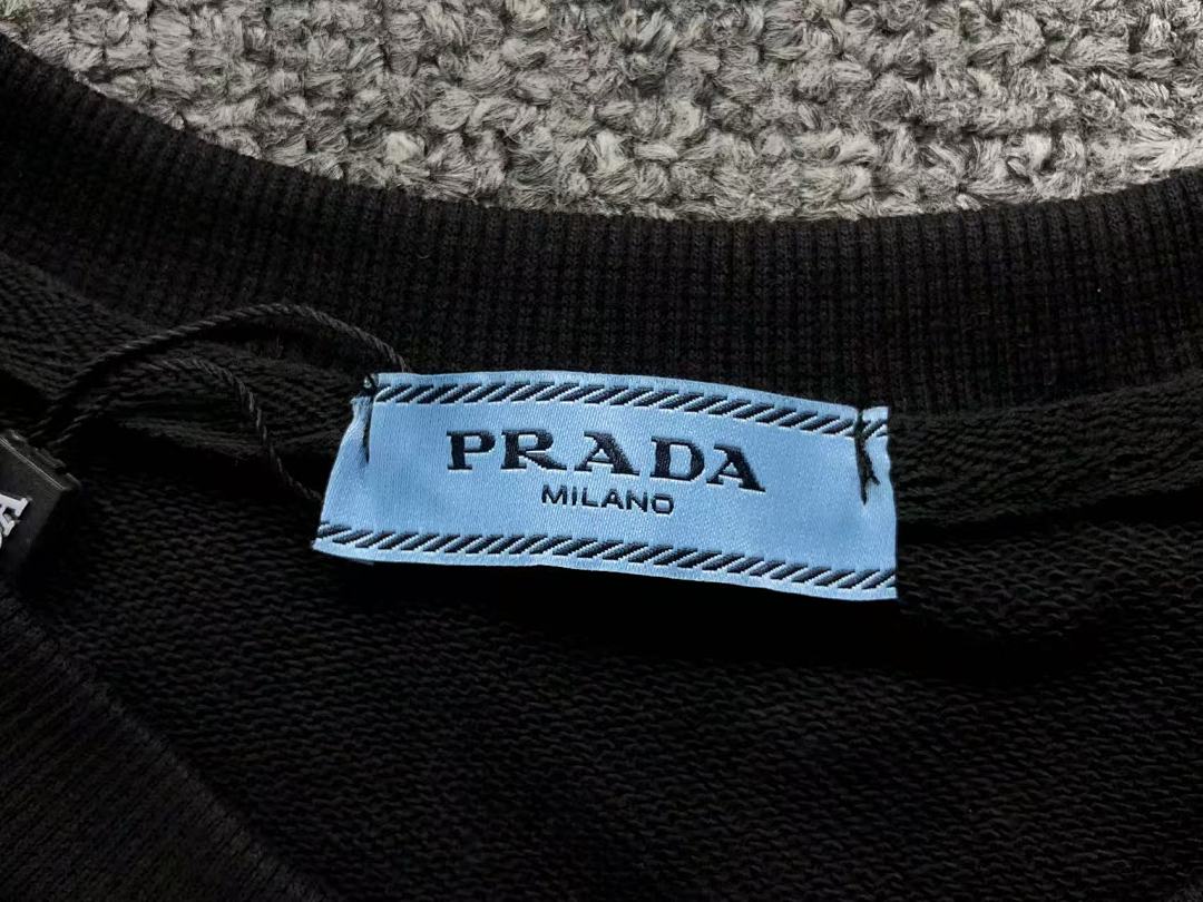 Prada 98 P⭐A⭐A HOODIE 1110310132 (Im 170Cm 60Kg I Wear Size 2XL In The Phot) - Image 16