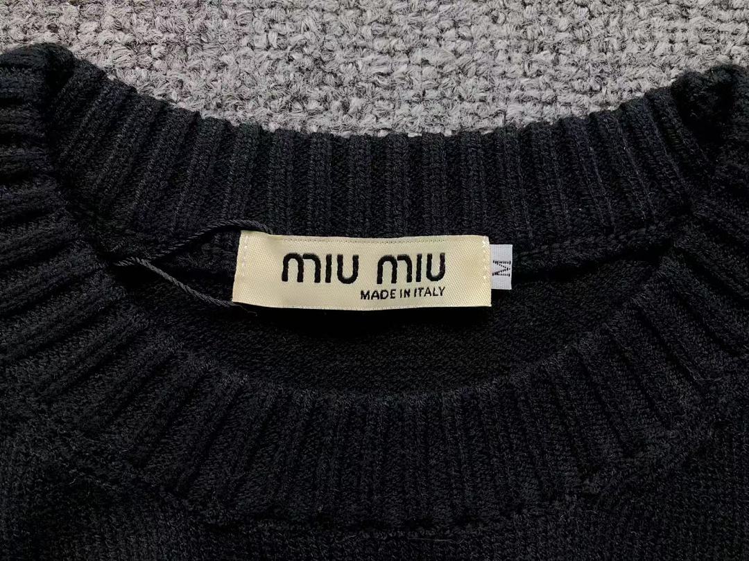 Miu Miu 115 M⭐U T-SHIRT 11082506140 (Im 170Cm 55Kg I Wear Size M In The Phot) - Image 25