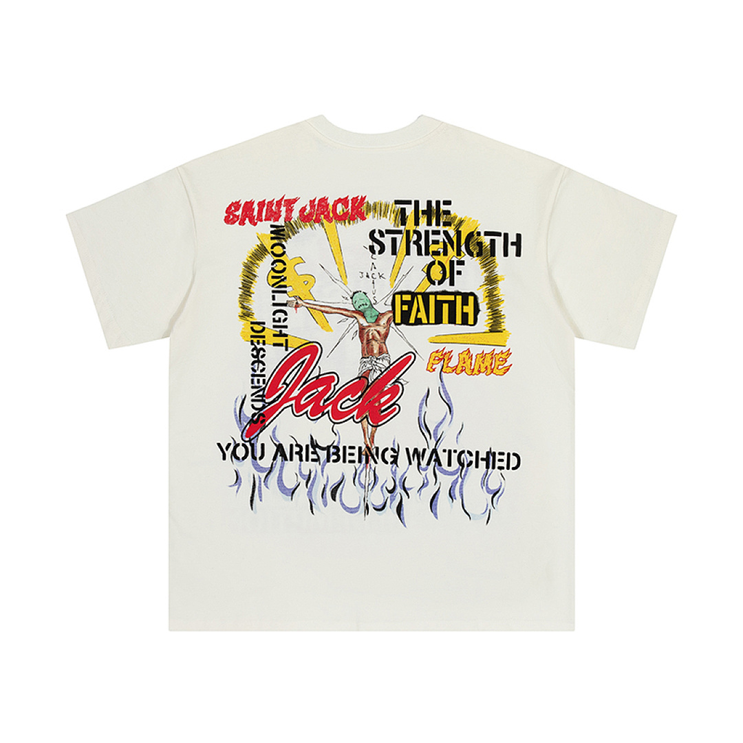 Travis Scott 83 TRAVIS SCOTT CACTUS JACK T-SHIRT - Image 4