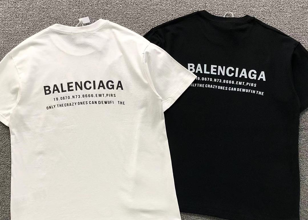 Balenciaga 115 B⭐L⭐⭐⭐IA⭐A T-SHIRT 22051326172 (Im 170Cm 60Kg I Wear Size L In The Phot) - Image 6