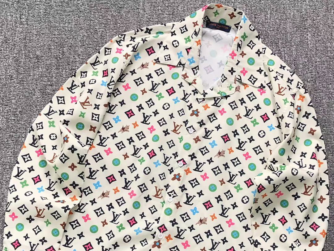 Louis Vuitton 116 L⭐ SHIRT 211050239 (Im 170Cm 55Kg I Wear Size L In The Phot) - Image 7