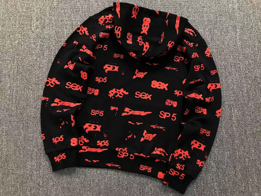 Sp5der TROUSERS SP5DER HOODIE - Image 12