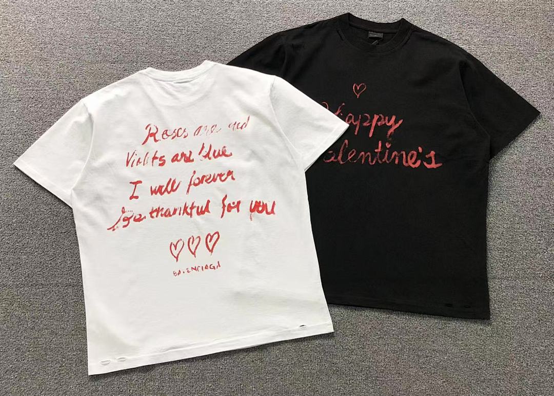 Balenciaga 115 B⭐L⭐⭐⭐IA⭐A T-SHIRT 5212220136 (Im 170Cm 60Kg I Wear Size L In The Phot) - Image 5