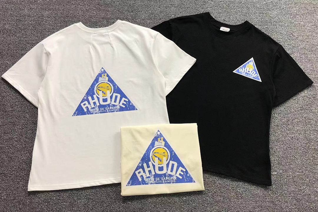 Rhude 95 RHUDE T-SHIRT 213040321 (Im 170Cm 55Kg I Wear Size S In The Phot) - Image 5