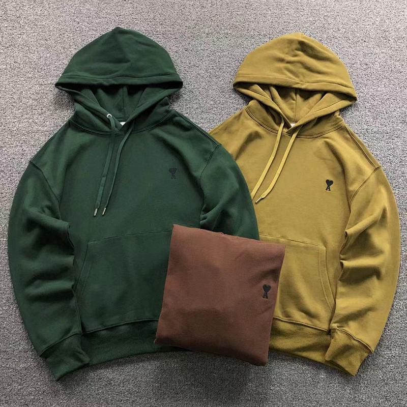 AMI 118 AMI HOODIE 58040188 (Im 170Cm 60Kg I Wear Size M In The Phot)