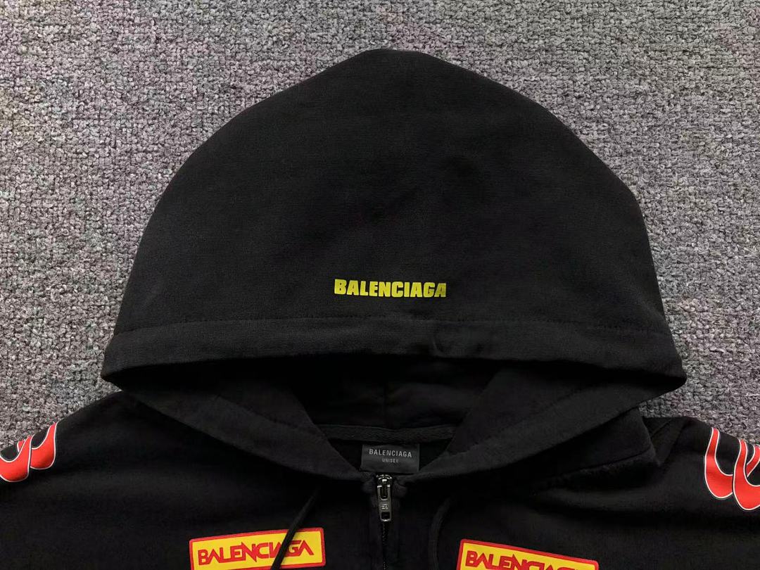 Balenciaga 258 B⭐L⭐⭐⭐IA⭐A HOODIE 5102713136 (Im 170Cm 60Kg I Wear Size S In The Phot) - Image 20