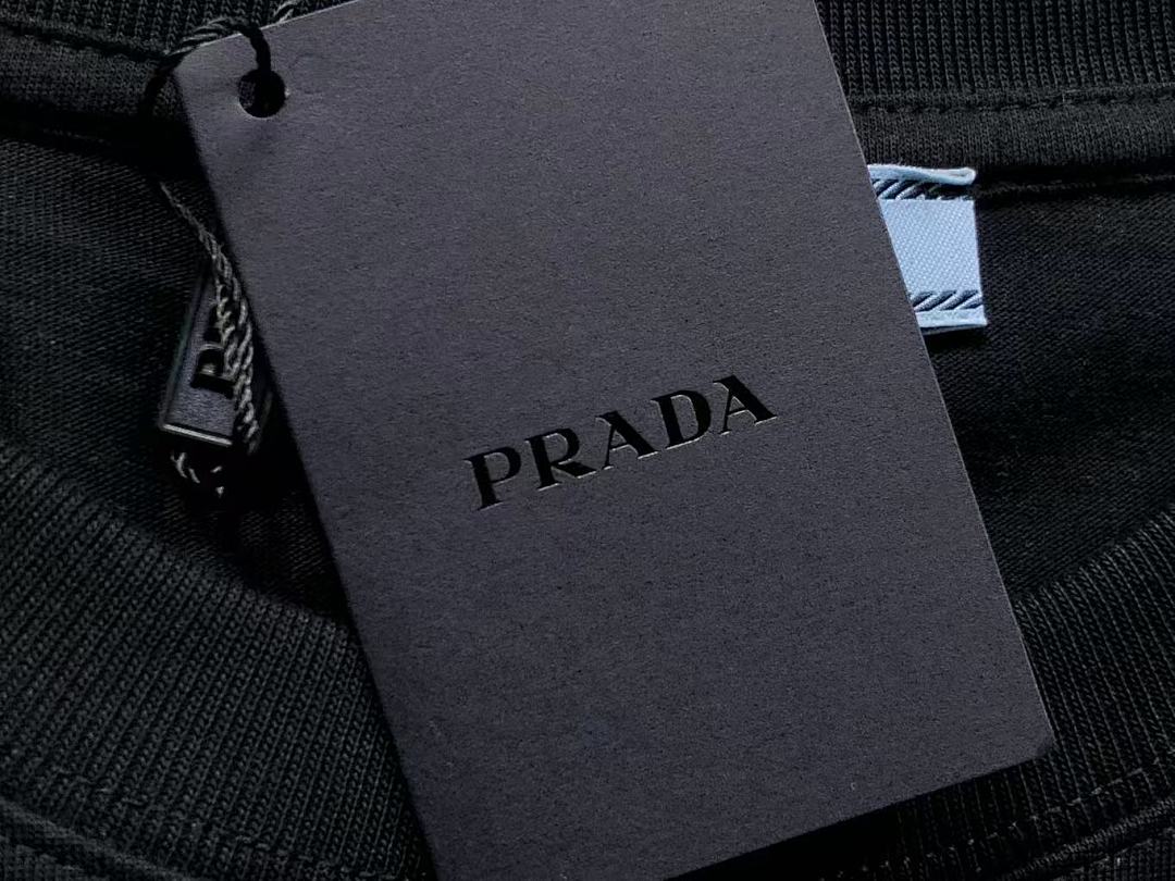 Prada 95 P⭐A⭐A T-SHIRT 3201220403 (Im 170Cm 60Kg I Wear Size M In The Phot) - Image 20