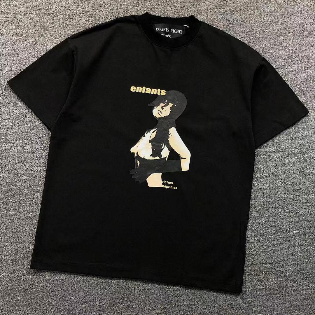Chanel 85 ENFANTS RICHES DEPRIMES T-SHIRT 42012420162 (Im 170Cm 60Kg I Wear Size S In The Phot)